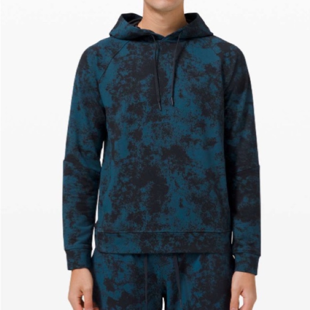 Lululemon Men's Blue City Sweat Pullover Hoodie | Size XS